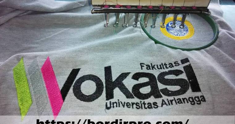 Jasa Bordir Komputer Kaos Murah di Surabaya